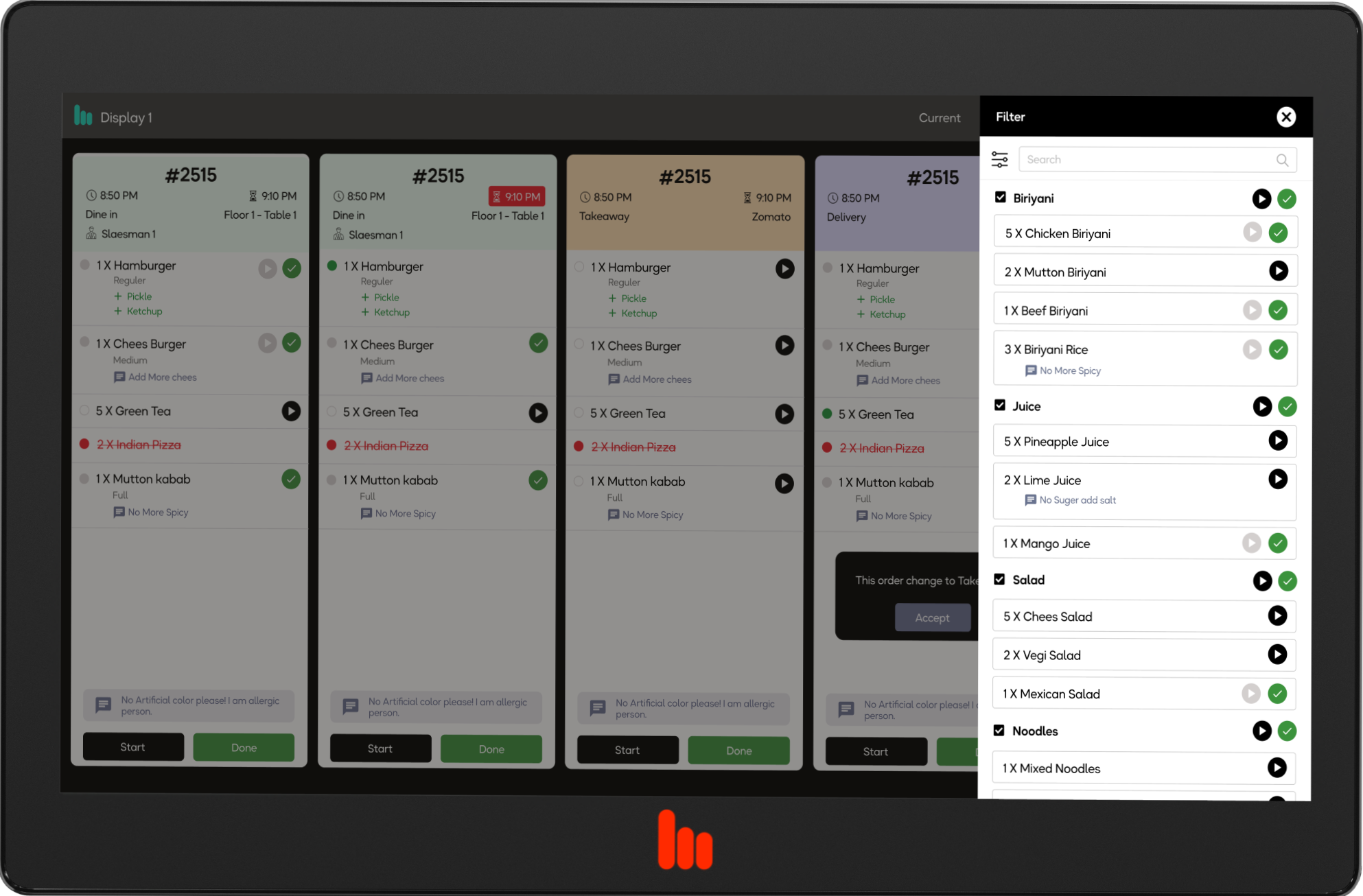 Top Restaurant pos system Nymbl